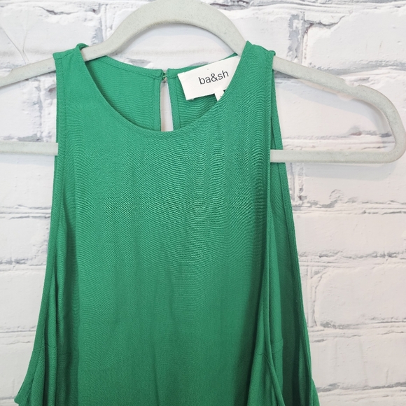 Ba&sh Fiam Mini Dress In Vert - Picture 4 of 9